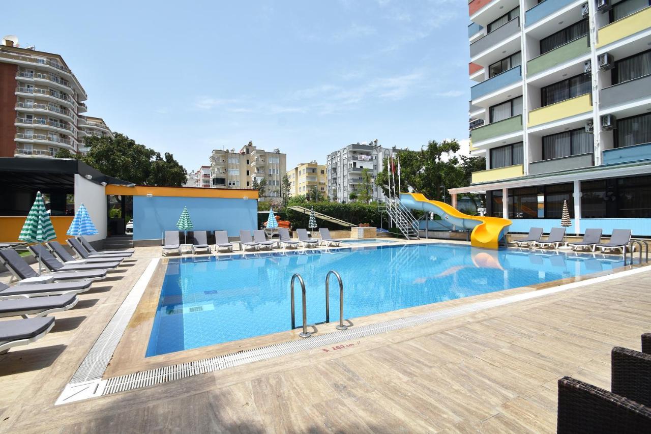 Viva Beach Hotel Махмутлар Екстериор снимка