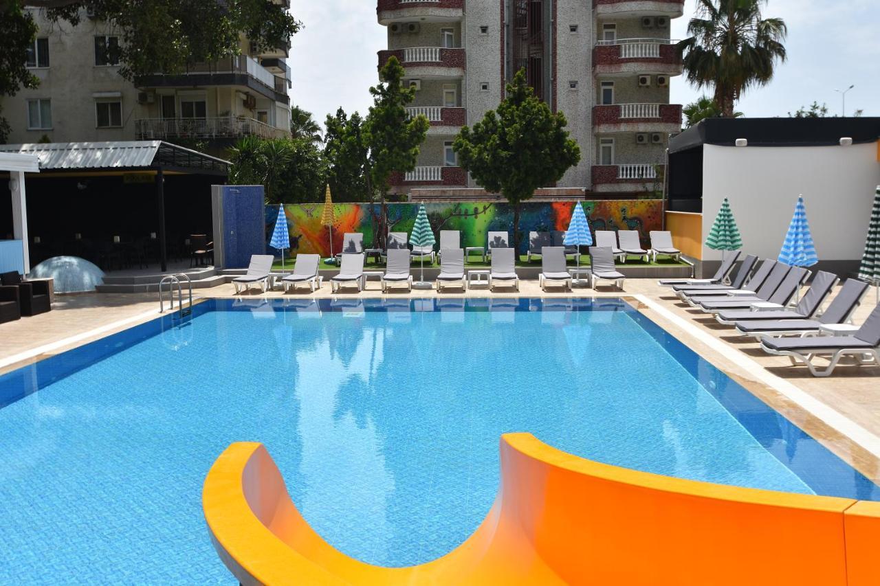 Viva Beach Hotel Махмутлар Екстериор снимка